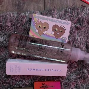 NYX Bare With Me Setting Spray and Makeup Collection